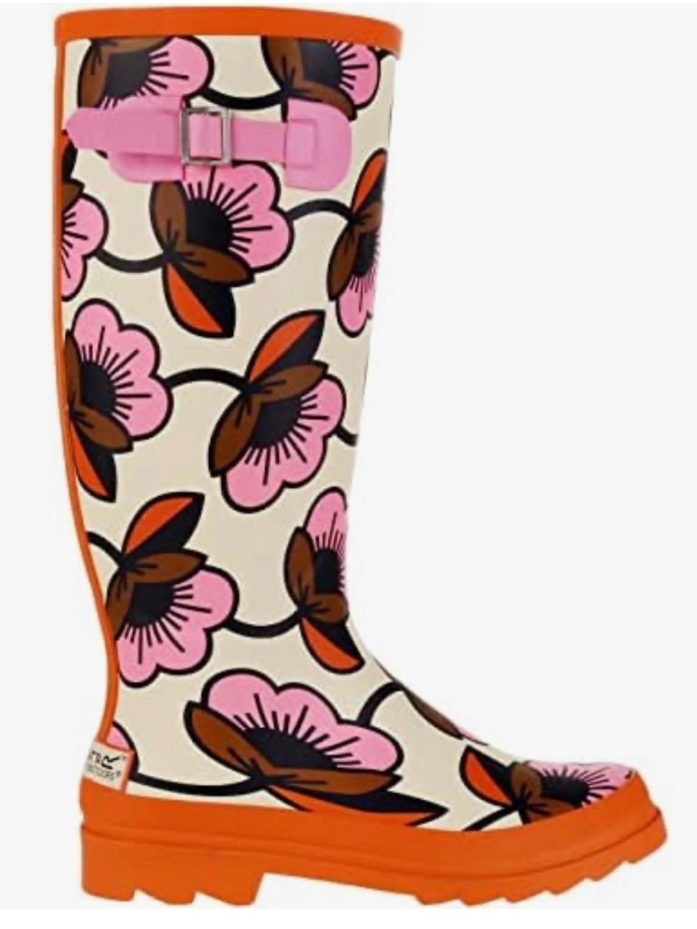 Regatta x Orla Kiely Welly Hi II in Passion Floral Rain Boots Size 9 ~ NWT